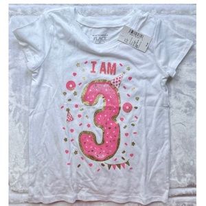 🆕 Toddler Top - "I am 3"